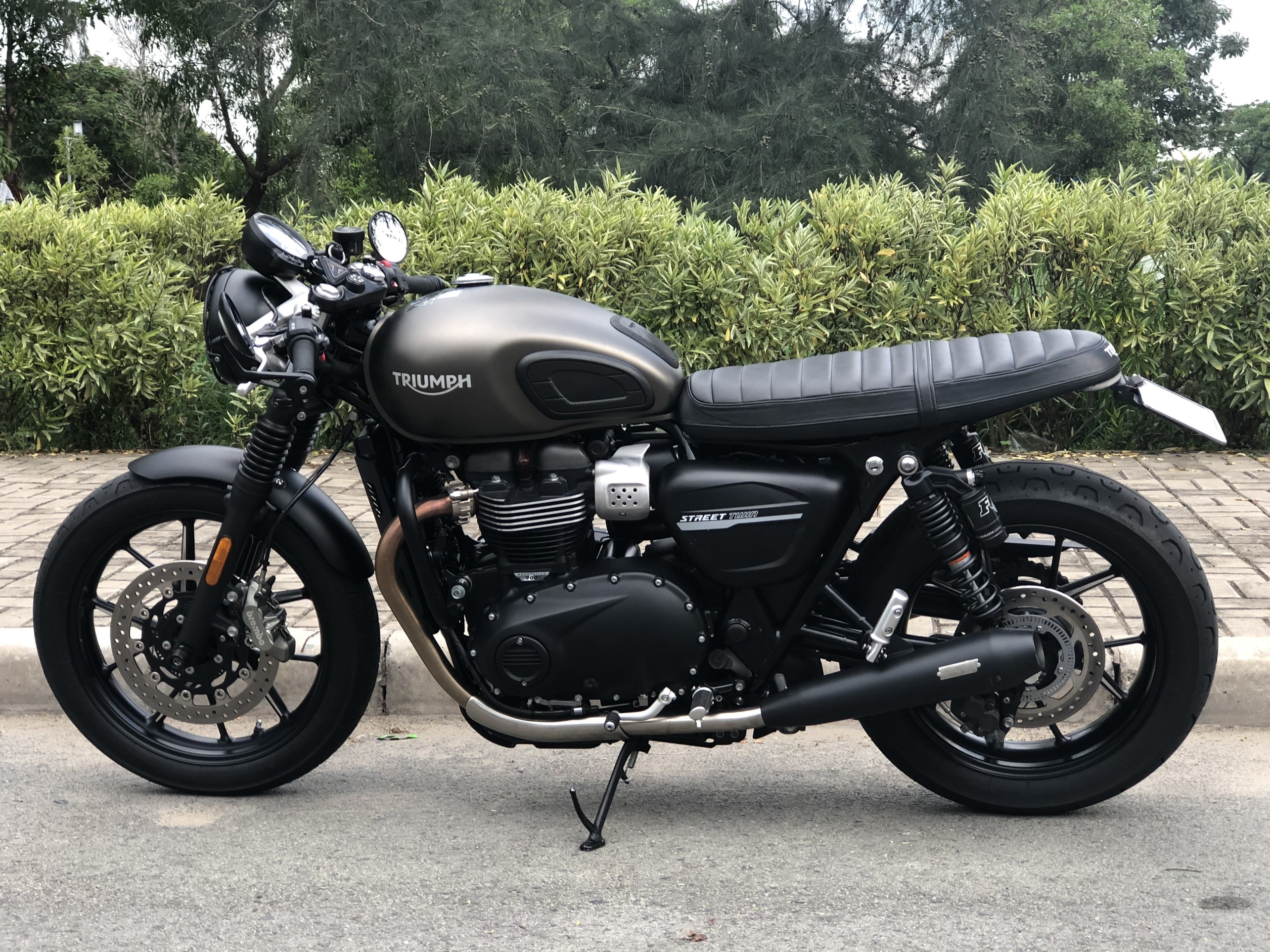 Street Twin phiên bản độ Cafe Racer